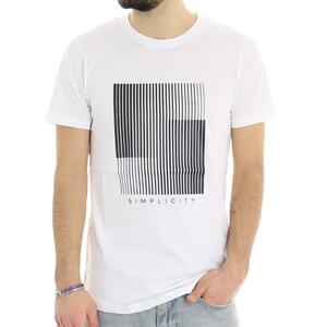 T-SHIRT ARCHIE SOLID BIANCO